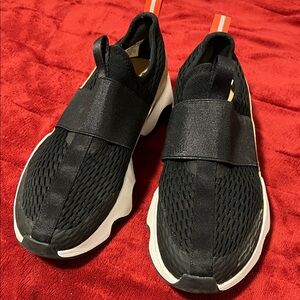 Sorel Black and White Women's Sneakers